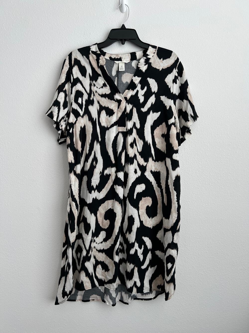 H&M Shirt Dress Tunic Medium Pull On